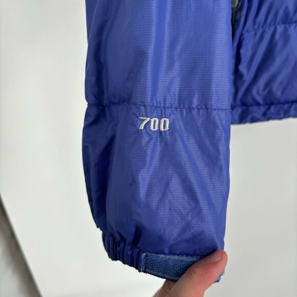 The North Face 700 Down Filled Insulated Puffer Jacket Blue Womens Size Small - Picture 6 of 12